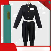 Neun Säulen Demon Slayer Jäger-Uniform Cosplay Kostuem Damen Mehrfarbig