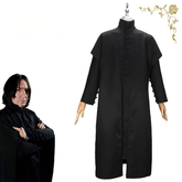 Severus Snape Harry Potter Zaubertrank-Meister Gewand Cosplay Kostuem Damen