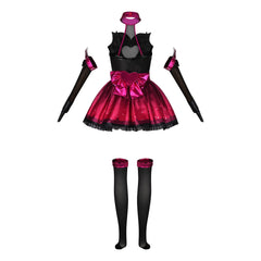 D.Va Nachtschatten Overwatch Blaues Bodysuit Set Cosplay Kostuem Damen