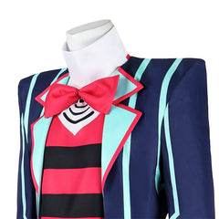 Vox Hazbin Hotel Anzug-Set Cosplay Kostuem Damen Dunkelblau