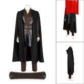 Anakin Skywalker Star Wars Sith-Robe Cosplay Kostuem Damen Schwarz