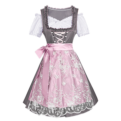 Wiesn-Maiden-Kleid – Farbkontrast-Dirndl-Set, DAMEN