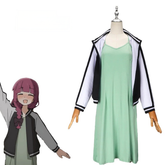 Gotoh Hitori Bocchi the Rock! Rosa Trackjacke Set Cosplay Kostuem Damen