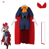 Sapphire Ribbon Hero Blue Cape Set Cosplay Kostuem Damen