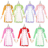 Maid Halloween & Mittelalter Dienstmaedchen-Set Cosplay Kostuem Damen