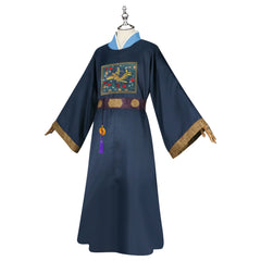 Jinshi The Apothecary Diaries Amtsrobe Cosplay Kostuem Damen Dunkelblau