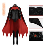 Madelyne Pryor X-Men Schwarzes Gothic-Kostuem Cosplay Kostuem Damen