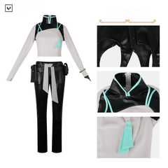 Sage Wei Ling Ying Valorant Weisser Kampfanzug Cosplay Kostuem Damen