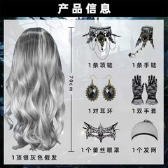 Lingqi5816 Cosplay Peruecke Damen