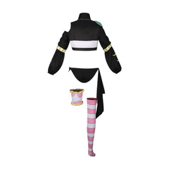 Milim Nava Tensura Dunkles Gothic Kleid Cosplay Kostuem Damen