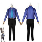 Judy Hopps Zootopia Polizei Uniform Set Cosplay Kostuem Damen