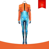 Juno Overwatch Anzug Cosplay Kostuem Damen Orange