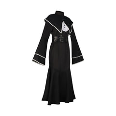 Hatsune Miku Project Sekai Nonnen-Kleid Cosplay Kostuem Damen Schwarz Weiß