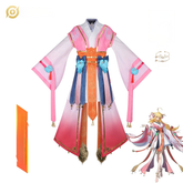 Tushan Honghong Honor of Kings Rote Fox-Robe Cosplay Kostuem Damen
