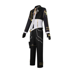 Rover Wuthering Waves Kampfanzug Cosplay Kostuem Damen Schwarz Weiß
