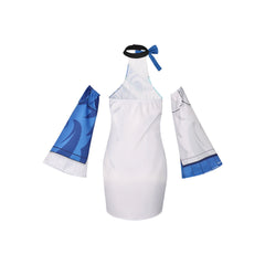 Yinlin Wuthering Waves Weißes Kleid Cosplay Kostuem Damen Weiß