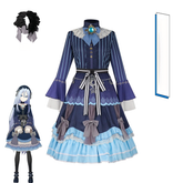Yoisaki Kanade Project Sekai Bühnen-Kleid Cosplay Kostuem Damen Blau