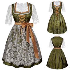 Dirndl Modell 9 – bayerisches Trachtenkleid für Oktoberfest, DAMEN