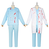 Surgeon Halloween & Mittelalter Arzt-Kostuem-Set Cosplay Kostuem Damen