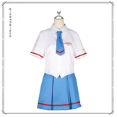 Sakura Clear Card CardCaptor Sakura Sommer-Schuluniform Cosplay Kostuem Damen