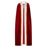 Royal Couple Halloween & Mittelalter Samt-Koenigsumhang Cosplay Kostuem Damen