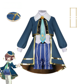 Louis Roco Kingdom Mentor-Uniform Cosplay Kostuem Damen