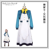 Monica Silent Witch Magier-Akademie-Kleid Cosplay Kostuem Damen