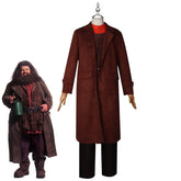 Rubeus Hagrid Harry Potter Wildhueter Mantel Set Cosplay Kostuem Damen