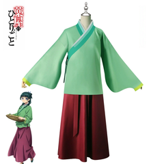 Maomao The Apothecary Diaries Hanfu-Kleid Cosplay Kostuem Damen Grün
