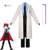 Kasane Teto Medical Vocaloid Weißer Kittel Cosplay Kostuem Damen