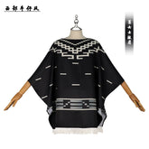 Clint Western Poncho-Umhang-Set Cosplay Kostuem Damen