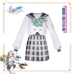 Firefly Honkai JK Kleid Cosplay Kostuem Damen