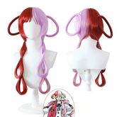 Uta Wig One Piece Perücke Set Cosplay Kostuem Damen
