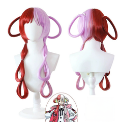Uta Wig One Piece Perücke Set Cosplay Kostuem Damen