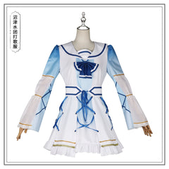 Aqours Love Live Idol Uniform Cosplay Kostuem Damen