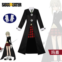 Maka Albarn Soul Eater Mantel Set Cosplay Kostuem Damen