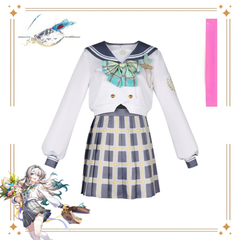Firefly Honkai JK Kleid Cosplay Kostuem Damen