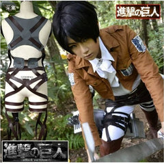 Survey Corps Gear Attack on Titan Guertel-Rig-Set Cosplay Kostuem Damen