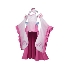 Zhuyou CN Comics Pink Ancient Dress Cosplay Kostuem Damen