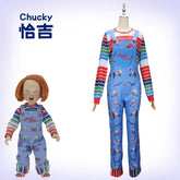 Chucky Season 2 Chucky Latzhose-Kostuem Cosplay Kostuem Damen
