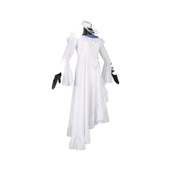 Phrolova Wuthering Waves Weißes Kleid Cosplay Kostuem Damen Weiß