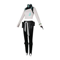 Sage Wei Ling Ying Valorant Weisser Kampfanzug Cosplay Kostuem Damen