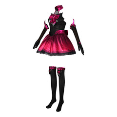D.Va Nachtschatten Overwatch Blaues Bodysuit Set Cosplay Kostuem Damen