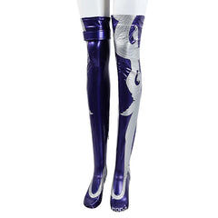 Psylocke Marvel Rivals Kampfanzug Cosplay Kostuem Damen Lila