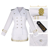 Jang Wonyoung K-Pop Weisses Buehnenkleid Cosplay Kostuem Damen