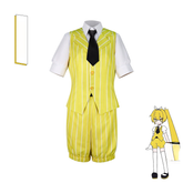 Neiro Hypnose Vocaloid Gestreiftes Kostuem Cosplay Kostuem Damen