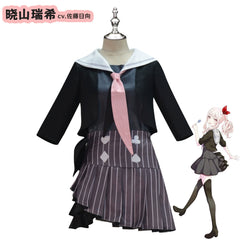 Project Sekai Duo Bühnen-Set Cosplay Kostuem Damen Mehrfarbig
