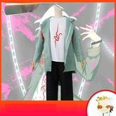 Nagito Komaeda Danganronpa Weisse Festgarderobe Cosplay Kostuem Damen