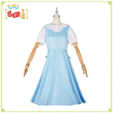 Akane Tendo Ranma Blaues Alltagskleid Cosplay Kostuem Damen