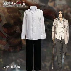 Attack on Titan Shingeki no Kyojin Eren Yeager Costume Set